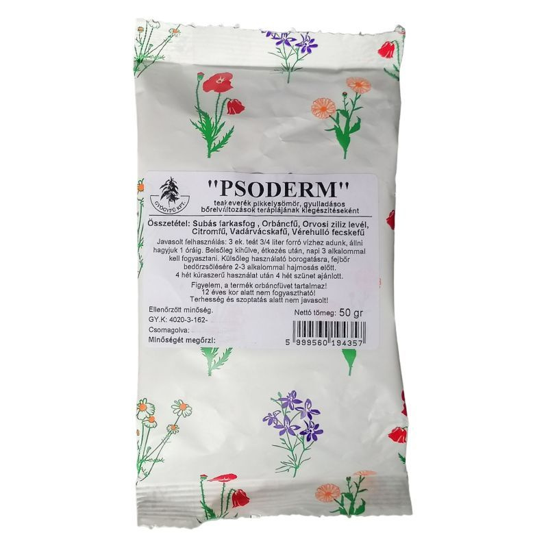 Gyógyfű Psoderm pikkelysömör terápia - 50g 1 Gyógyfű Psoderm pikkelysömör terápia - 50g