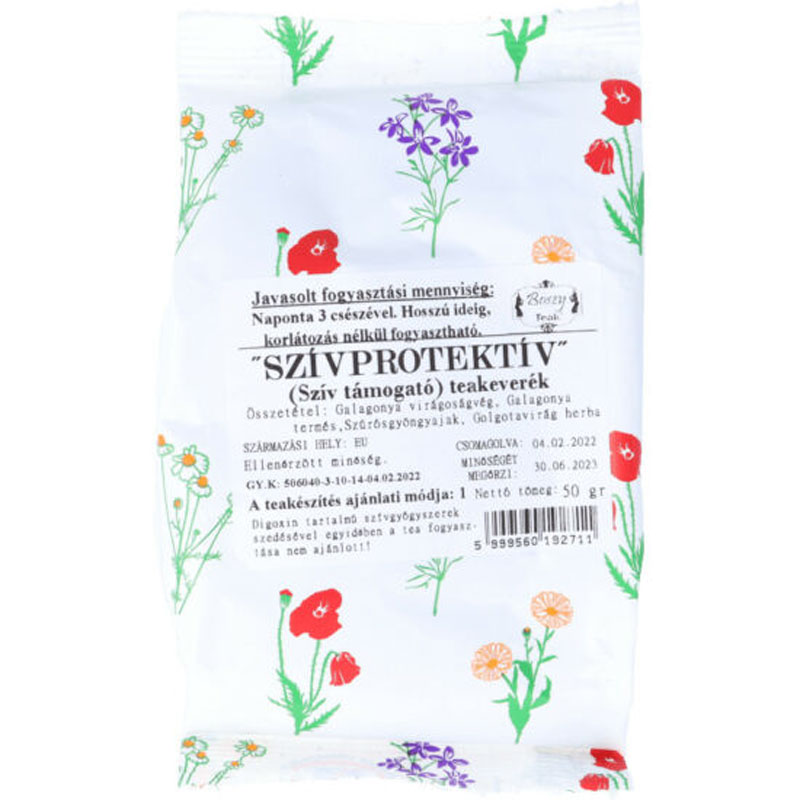 Gyógyfű szívprotektív teakeverék - 50g 1 Gyógyfű szívprotektív teakeverék - 50g