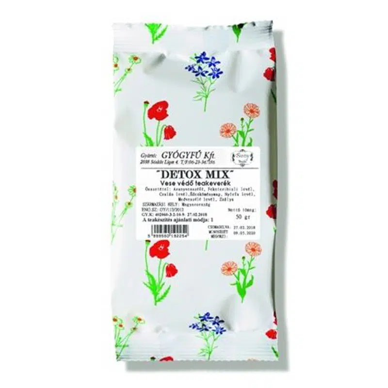 Gyógyfű detox mix teakeverék - 50g 1 Gyógyfű detox mix teakeverék - 50g