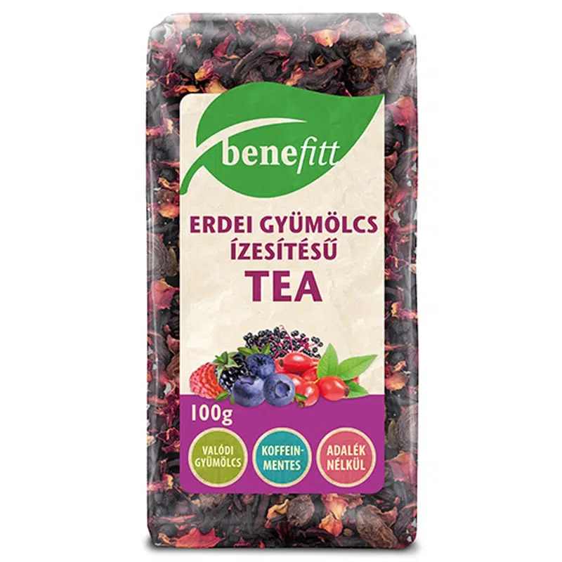 Interherb Benefitt erdei gyümölcs tea - 100g 1 Interherb Benefitt erdei gyümölcs tea - 100g