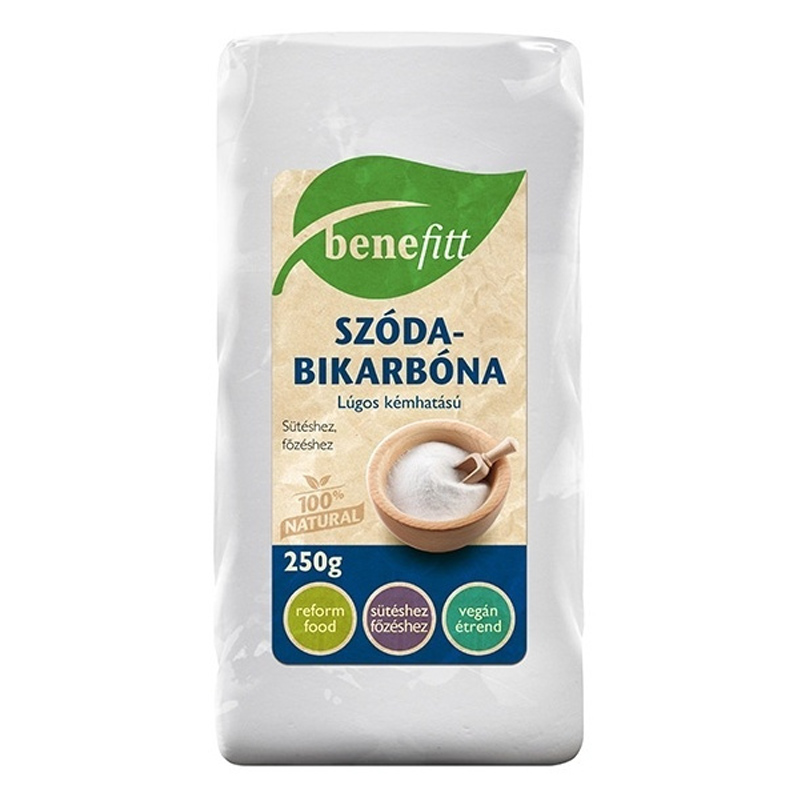Interherb Benefitt étkezési szódabikarbóna - 250g 1 Interherb Benefitt étkezési szódabikarbóna - 250g