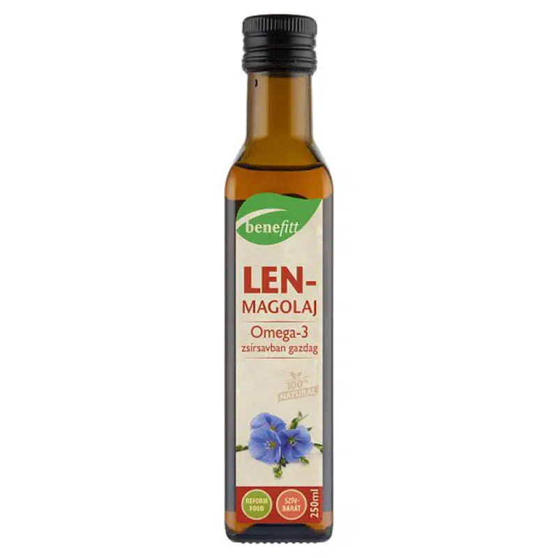Interherb Benefitt lenmagolaj - 250ml 1 Interherb Benefitt lenmagolaj - 250ml