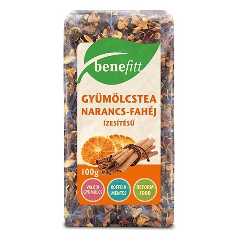 Interherb Benefitt narancs-fahéj tea - 100g 1 Interherb Benefitt narancs-fahéj tea - 100g