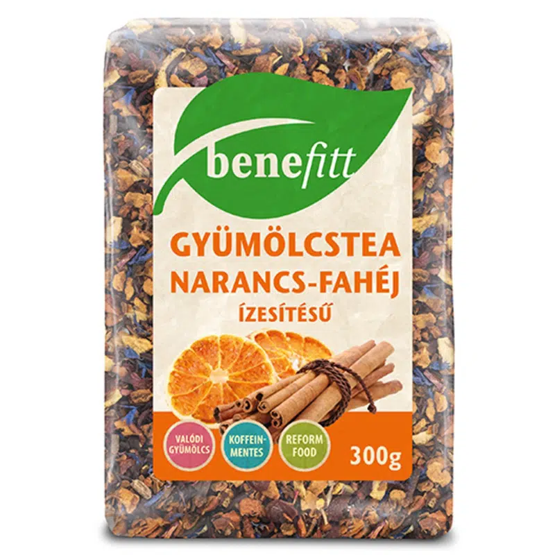 Interherb Benefitt narancs-fahéj tea - 300g 1 Interherb Benefitt narancs-fahéj tea - 300g