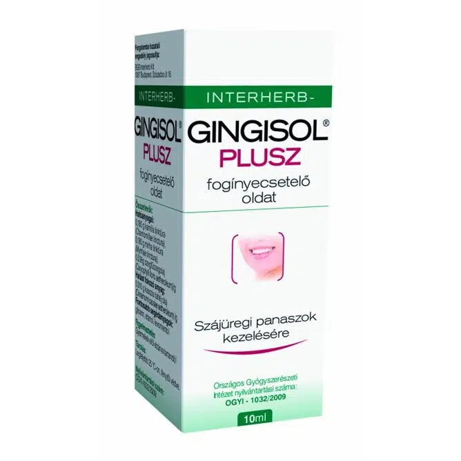 Interherb Gingisol Plusz fogínyecsetelő - 10ml 1 Interherb Gingisol Plusz fogínyecsetelő - 10ml