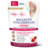 Interherb Kollagén & Hialuronsav Intense porcépítő eperkrém ízű italpor - 300g