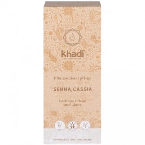 Khadi Hajápoló kúra - Senna/Cassia színtelen hajfestékpor - 100g