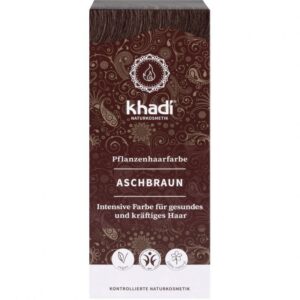 Khadi Növényi hajfesték - hamvasbarna - 100g