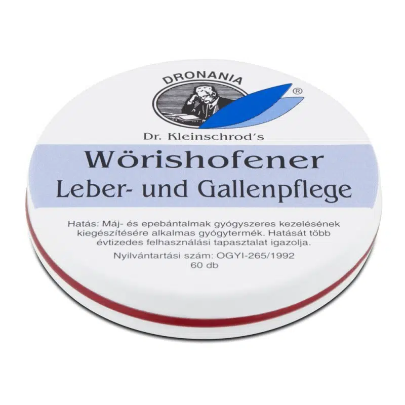 Leber- und Gallenpflege tabletta máj és epe panaszokra - 60db 1 Leber- und Gallenpflege tabletta máj és epe panaszokra - 60db