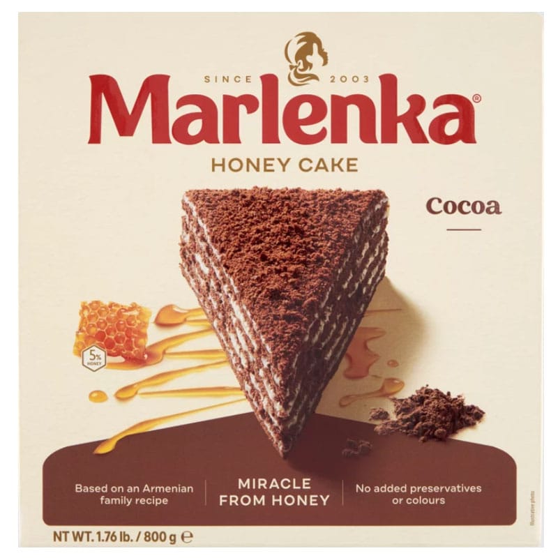 Marlenka Mézes-kakaós torta - 800g 1 Marlenka Mézes-kakaós torta - 800g