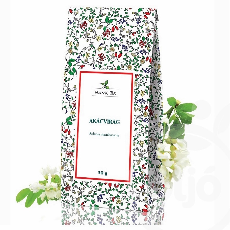 Mecsek akácvirág tea szálas - 30g 1 Mecsek akácvirág tea szálas – 30g