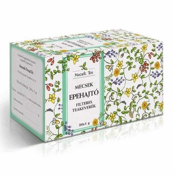 Mecsek epehajtó tea - 20 filter 1 Mecsek epehajtó tea – 20 filter