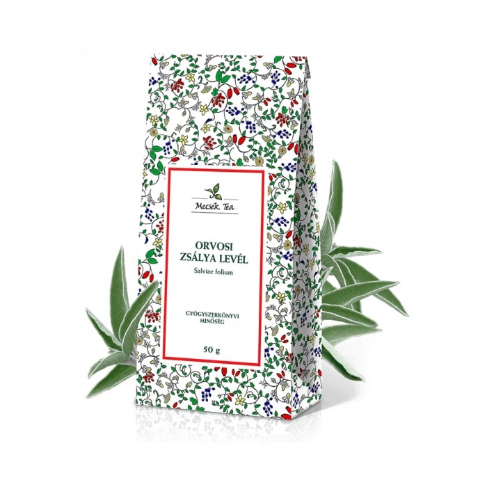 Mecsek Orvosi zsálya levél szálas tea - 50g 1 Mecsek Orvosi zsálya levél szálas tea – 50 g