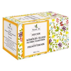Mecsek Köhögés elleni filteres tea felnőtteknek – 20 filter