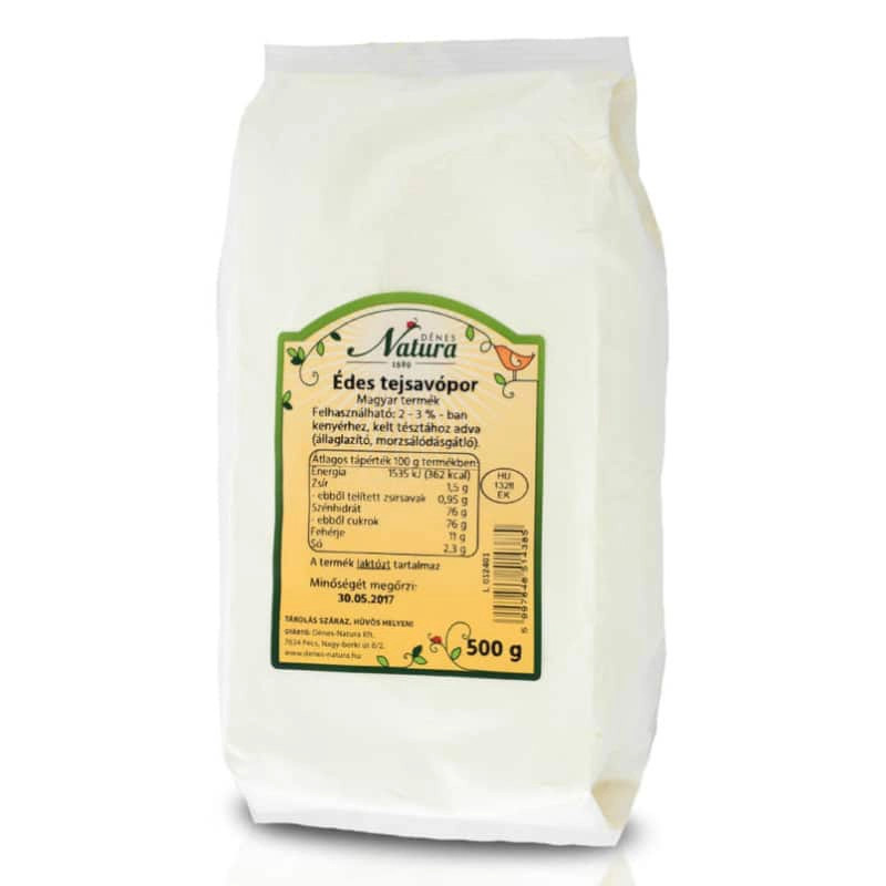 Natura édes tejsavópor - 500g 1 Natura édes tejsavópor - 500g