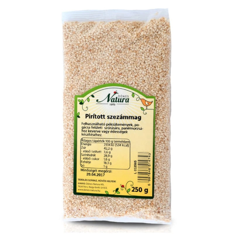 Natura pirított szezámmag - 250g 1 Natura pirított szezámmag - 250g
