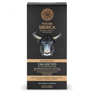 Natura Siberica borotválkozás utáni hűsítő gél férfiaknak - 150ml