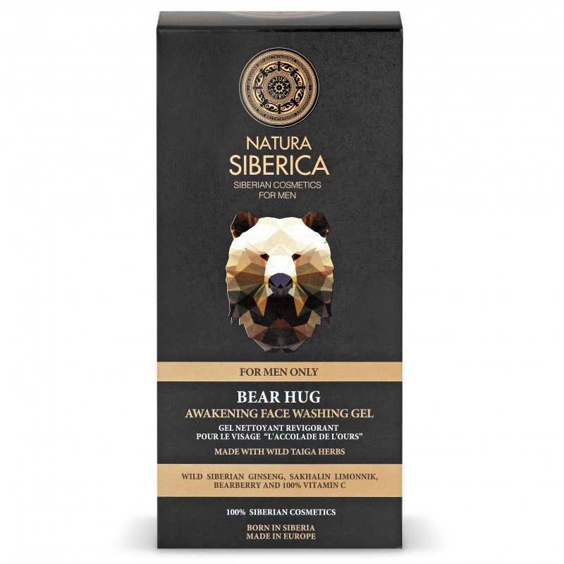 Natura Siberica Ébresztő/Frissítő arclemosó gél férfiaknak - 150ml 1 Natura Siberica Ébresztő/Frissítő arclemosó gél férfiaknak - 150ml
