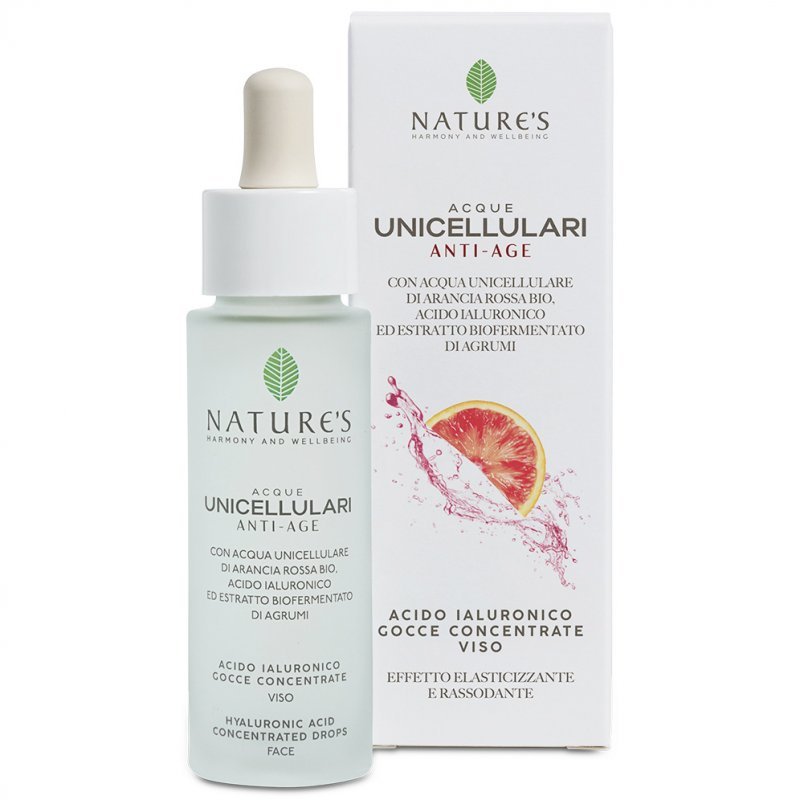 Nature's Unicellulari Anti-aging koncentrált hialuronsav cseppek arcra - 30ml 1 Nature's Unicellulari Anti-aging koncentrált hialuronsav cseppek arcra - 30ml