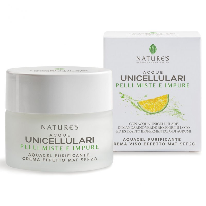 Nature's Unicellulari Tisztító hatású SPF20 gélkrém - 50ml 1 Nature's Unicellulari Tisztító hatású SPF20 gélkrém - 50ml