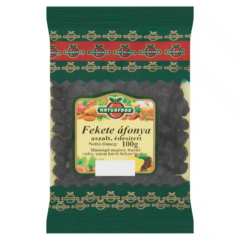 Naturfood Aszalt fekete áfonya - 100 g 1 Naturfood Aszalt fekete áfonya - 100 g