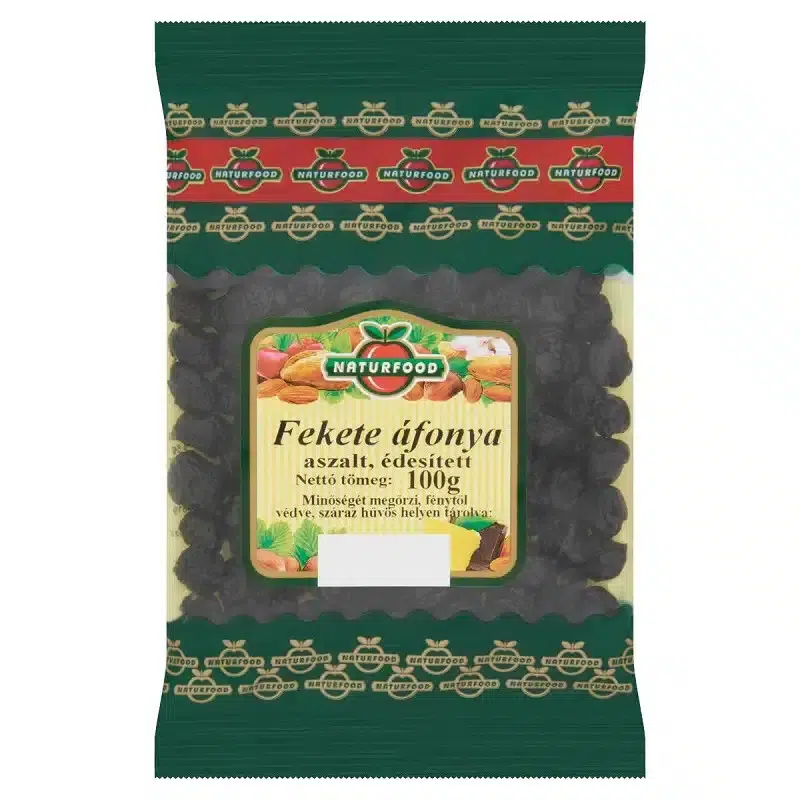 Naturfood Aszalt fekete áfonya - 100 g 1 Naturfood Aszalt fekete áfonya - 100 g