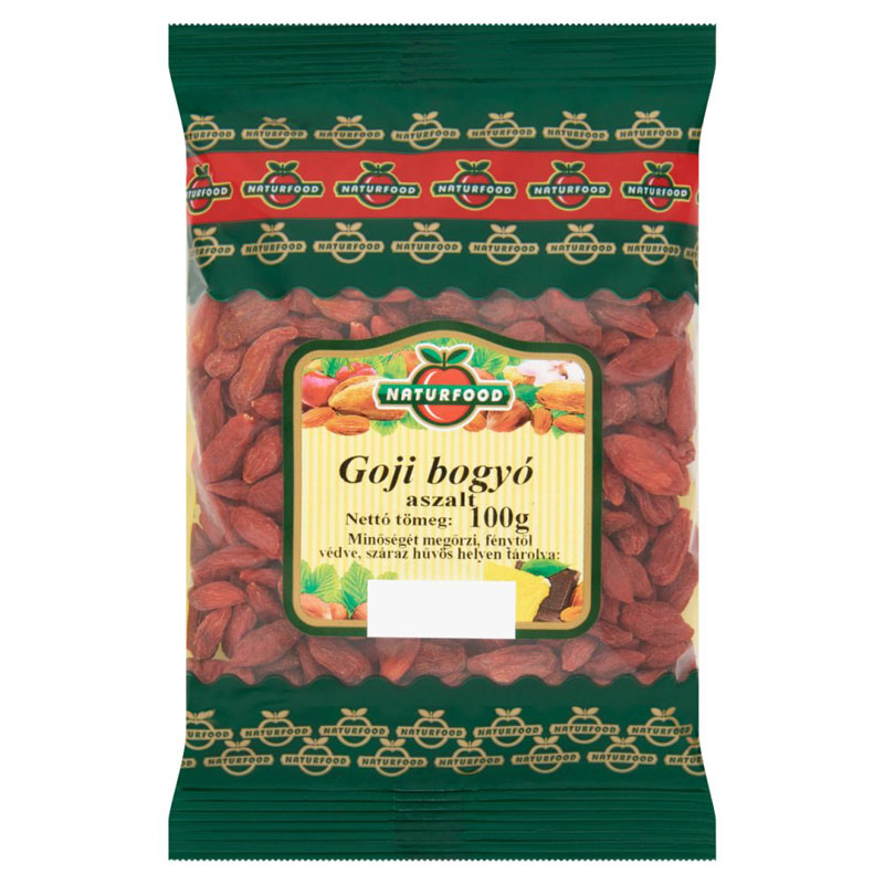 Naturfood aszalt goji bogyó - 100g 1 Naturfood aszalt goji bogyó - 100g