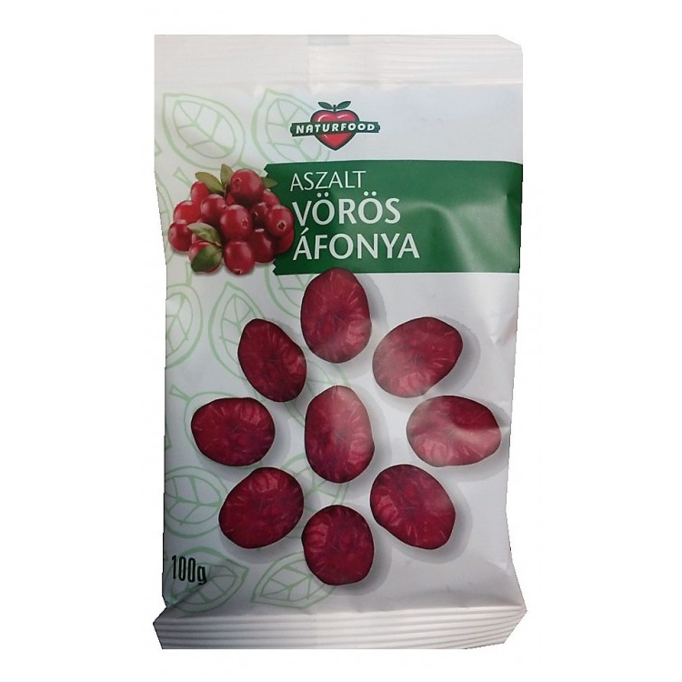 Naturfood Aszalt vörös áfonya - 100 g 1 Naturfood Aszalt vörös áfonya - 100 g
