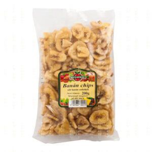 Naturfood Banán chips - 200 g