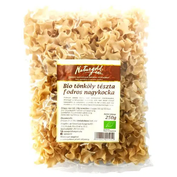 Naturgold bio tészta nagykocka - 250g 1 Naturgold bio tészta nagykocka - 250g