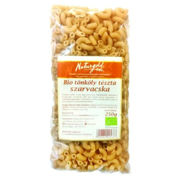 Naturgold bio tészta szarvacska - 250g 1 Naturgold bio tészta szarvacska - 250g