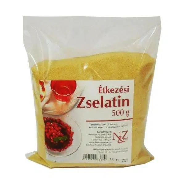 N&Z Étkezési Zselatin - 500g 1 N&Z Étkezési Zselatin - 500g