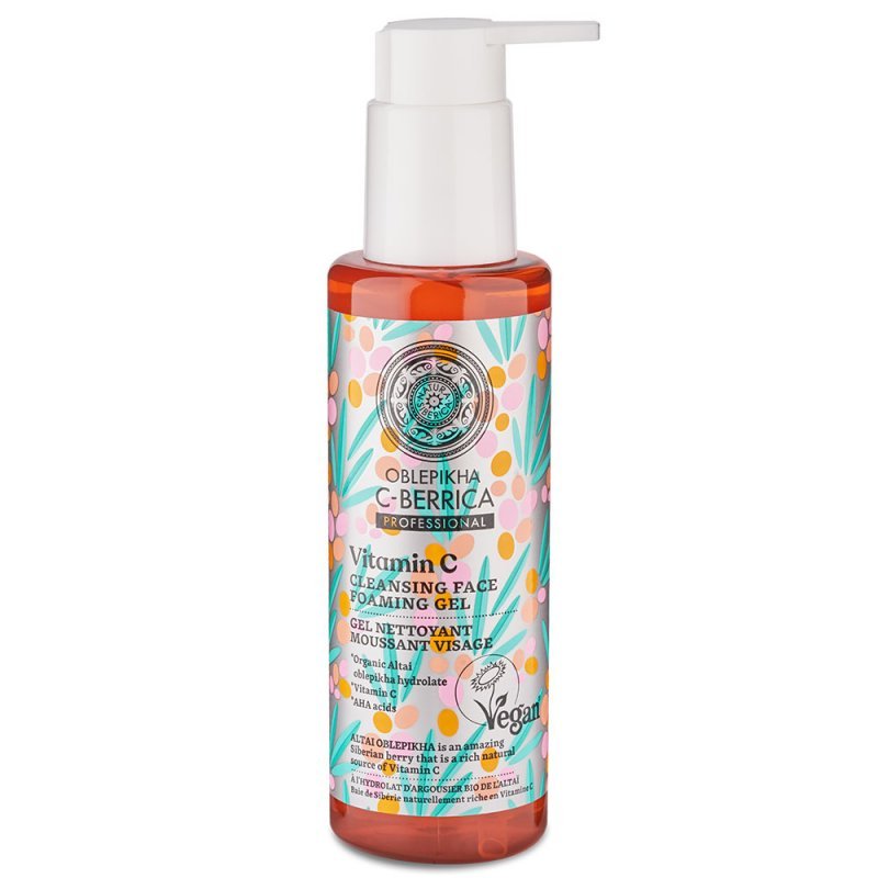 Oblepikha C-Berrica Arctisztító hab-gél C-vitaminnal - 145ml 1 Oblepikha C-Berrica Arctisztító hab-gél C-vitaminnal - 145ml