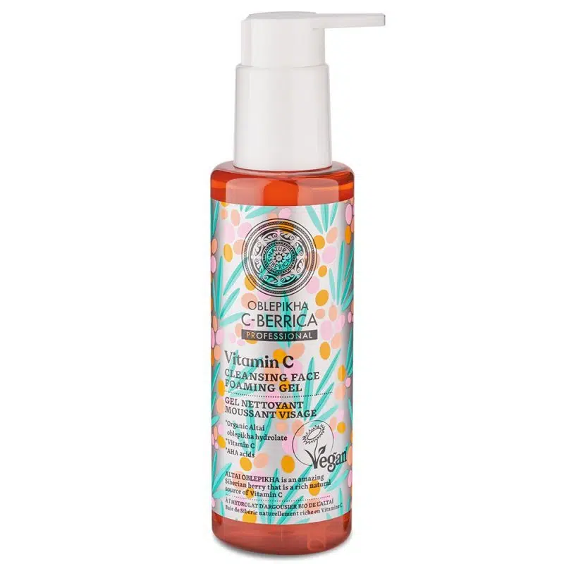 Oblepikha C-Berrica Arctisztító hab-gél C-vitaminnal - 145ml 1 Oblepikha C-Berrica Arctisztító hab-gél C-vitaminnal - 145ml