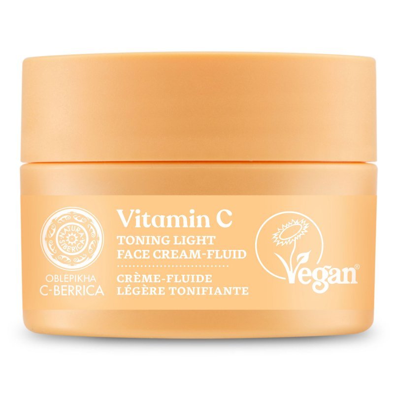 Oblepikha C-Berrica Tonizáló arckrém-fluid C-vitaminnal - 50ml 1 Oblepikha C-Berrica Tonizáló arckrém-fluid C-vitaminnal - 50ml