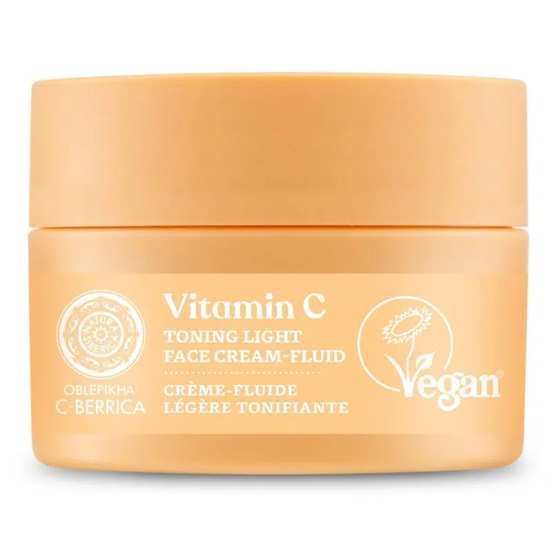 Oblepikha C-Berrica Tonizáló arckrém-fluid C-vitaminnal - 50ml 1 Oblepikha C-Berrica Tonizáló arckrém-fluid C-vitaminnal - 50ml