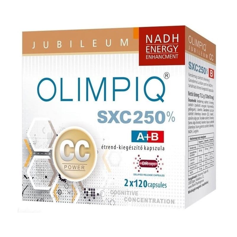 Olimpiq SXC CC 250% Jubileum DR kapszula - 120db+120db 1 Olimpiq SXC CC 250% Jubileum DR kapszula - 120db+120db