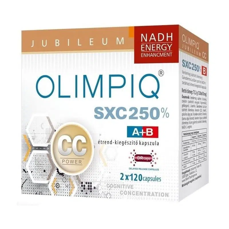Olimpiq SXC CC 250% Jubileum DR kapszula - 120db+120db 1 Olimpiq SXC CC 250% Jubileum DR kapszula - 120db+120db