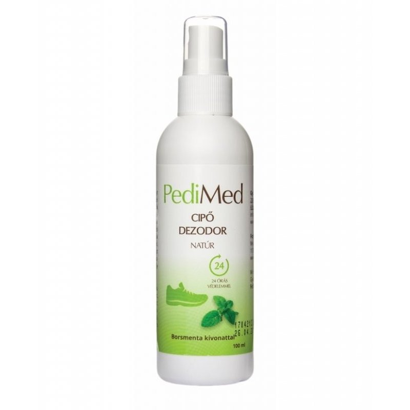 Pedimed cipődezodor spray natúr - 100ml 1 Pedimed cipődezodor spray natúr - 100ml