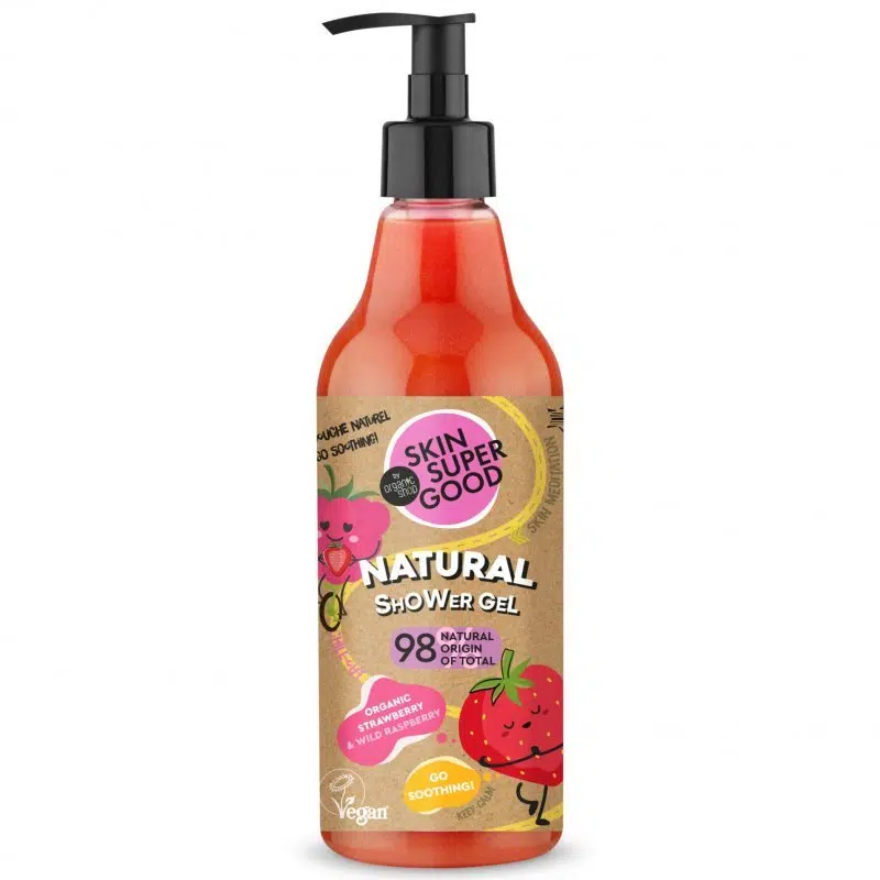 Skin Super Good Természetes Go Soothing tusfürdő - 500ml 1 Skin Super Good Természetes Go Soothing tusfürdő - 500ml