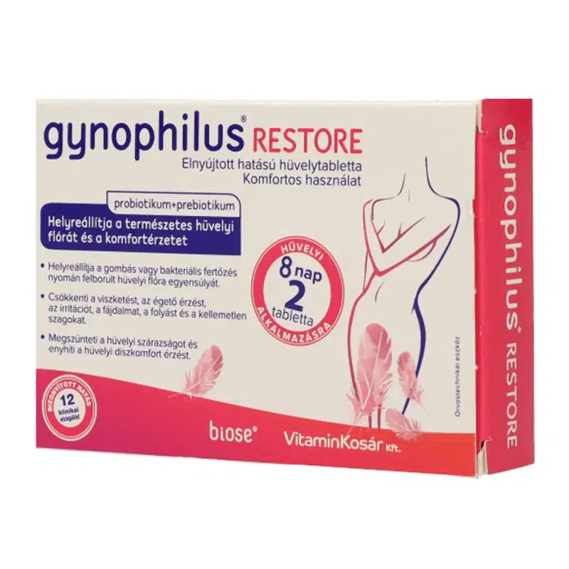 Protexin Gynophilus Restore hüvelytabletta - 2db 1 Protexin Gynophilus Restore hüvelytabletta - 2db