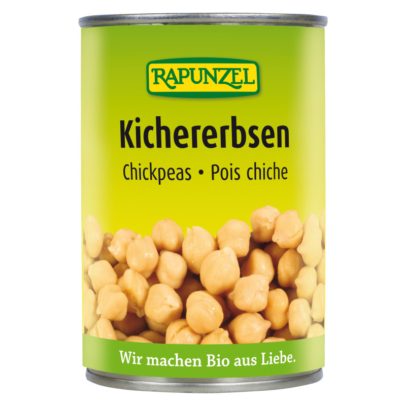 Rapunzel BIO Csicseriborsó sós lében - 400g 1 Rapunzel BIO Csicseriborsó sós lében - 400g
