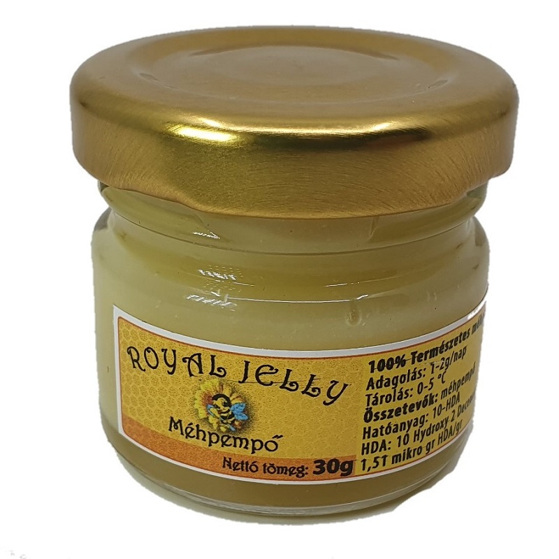 Royal jelly természetes méhpempő - 30g 1 Royal jelly természetes méhpempő - 30g