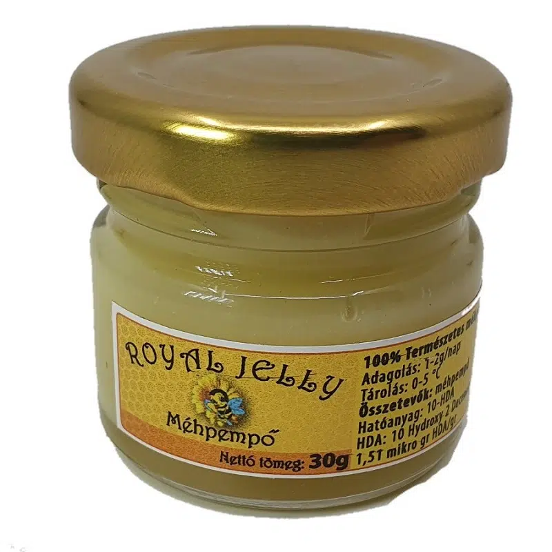 Royal jelly természetes méhpempő - 30g 1 Royal jelly természetes méhpempő - 30g