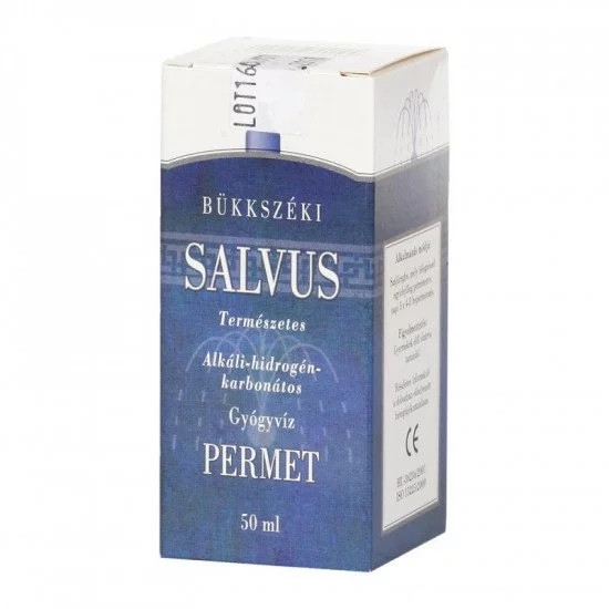 Salvus (kék) gyógyvíz permet - 50 ml 1 Salvus (kék) gyógyvíz permet - 50 ml