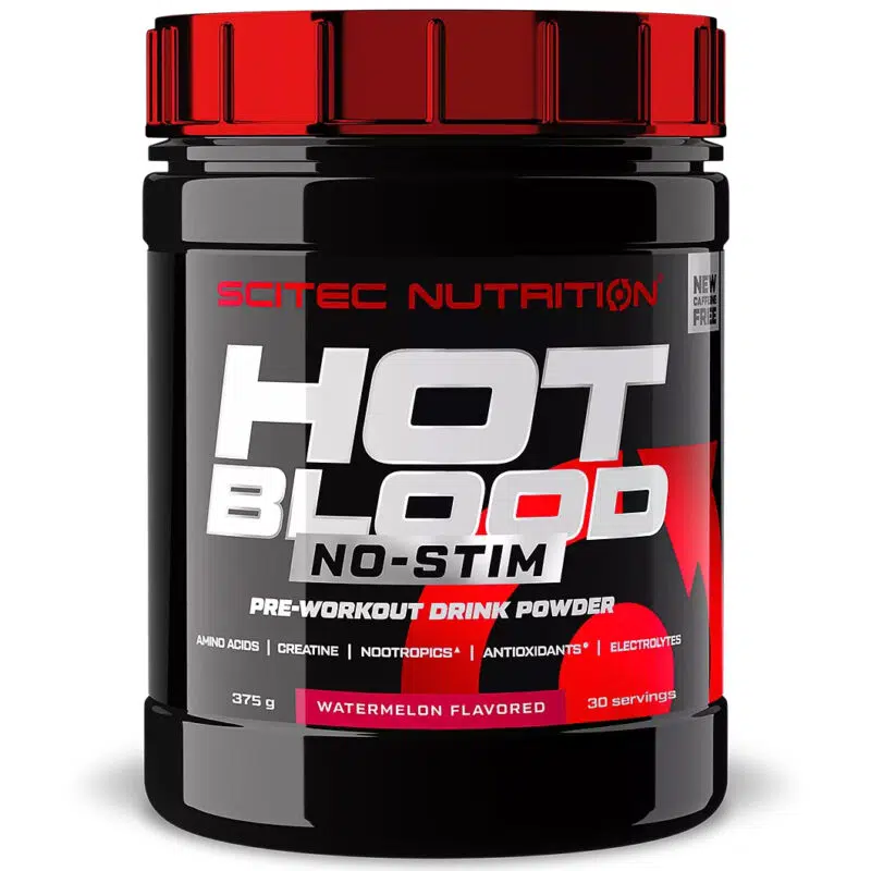 Scitec Nutrition Hot Blood No-Stim görögdinnye ízű italpor - 375g 1 Scitec Nutrition Hot Blood No-Stim görögdinnye ízű italpor - 375g