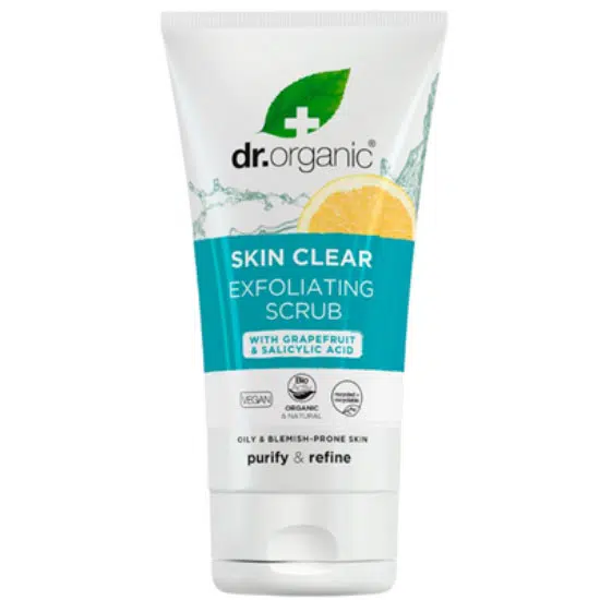 Dr. Organic Skin Clear Hámlasztó bőrradír - 150ml 1 Dr. Organic Skin Clear Hámlasztó bőrradír - 150ml