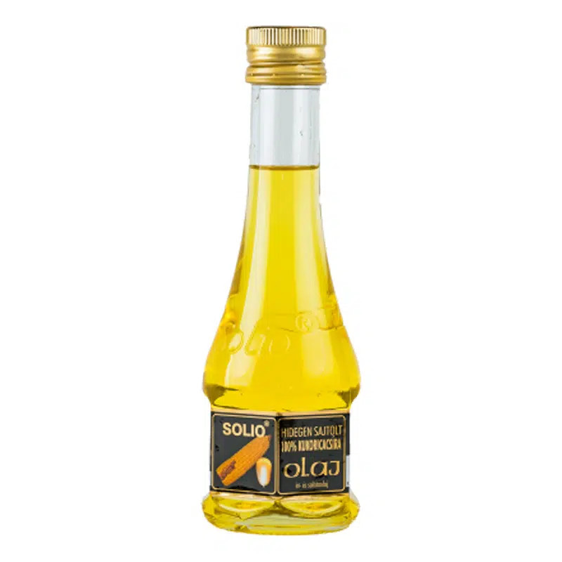 Solio Hidegen sajtolt kukoricacsira olaj - 200 ml 1 Solio Hidegen sajtolt kukoricacsira olaj - 200 ml
