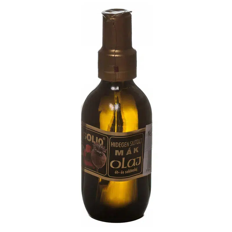 Solio hidegen sajtolt mák olaj - 100 ml 1 Solio hidegen sajtolt mák olaj - 100 ml