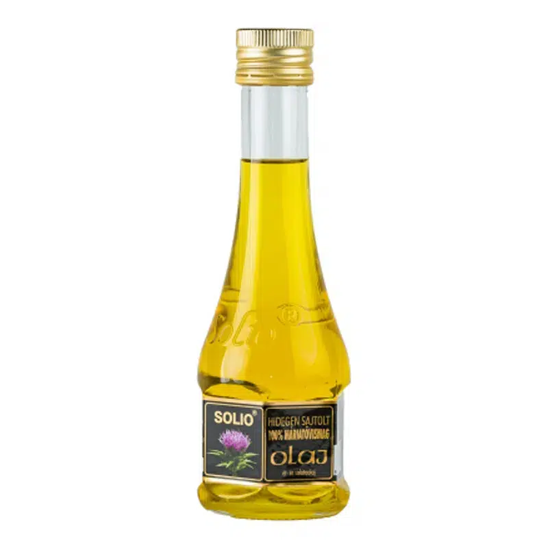 Solio Máriatövismag ét- és saláta olaj - 100 ml 1 Solio Hidegen sajtolt máriatövis olaj - 100 ml